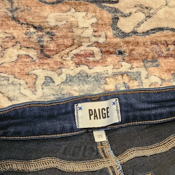 Paige Hoxton Ultra Skinny Jeans Galven Size 25 - Picture 6 of 8